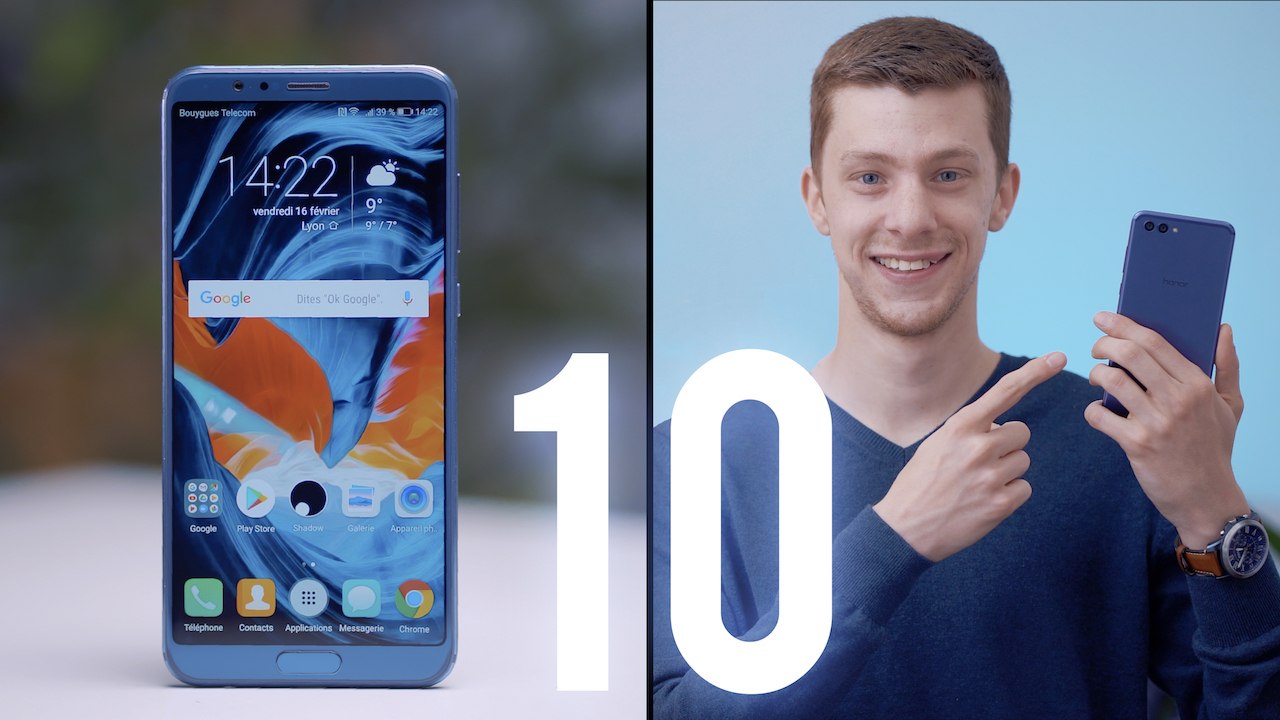 Honor View 10 : TEST COMPLET et AVIS PERSONNEL