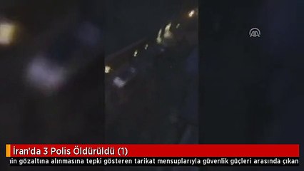İran'da 3 Polis Öldürüldü (1)