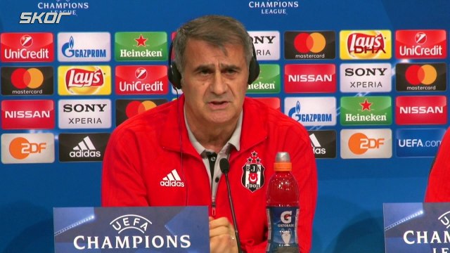 Şenol Güneş Bayern Münih maçı öncesi basın toplantısı düzenledi