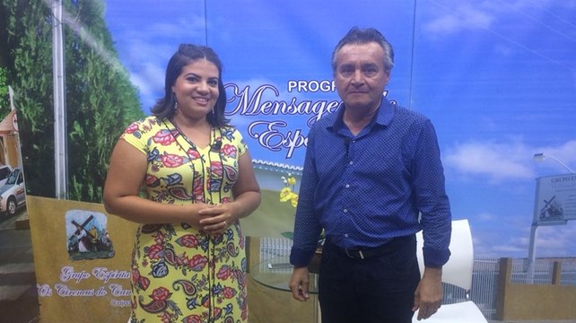 Programa Mensagem de Esperança com Sara Samita e Dimas Andriola