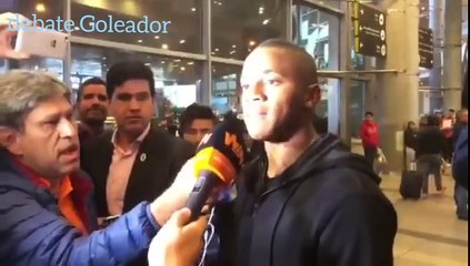 Yammine comparte la palabras de Wuilker Faríñez a su llegada a Colombia