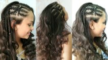 Peinado con Trenzas Africanas - Cornrows