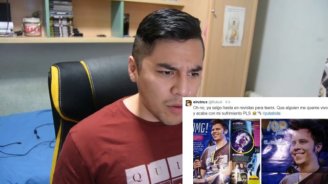 ElRubiusOMG en revista Top teen | 10 cosas que no sabias de elRubius