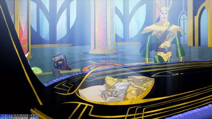 OS VINGADORES EPISODIO 25 A QUEDA DE ASGAR