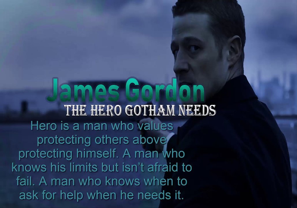James Gordon The Hero Gotham Needs