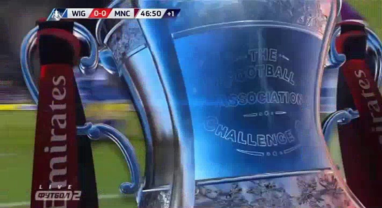 Fabian Delph  Red Card  HD -Wigan	0-0	Manchester City 19.02.2018