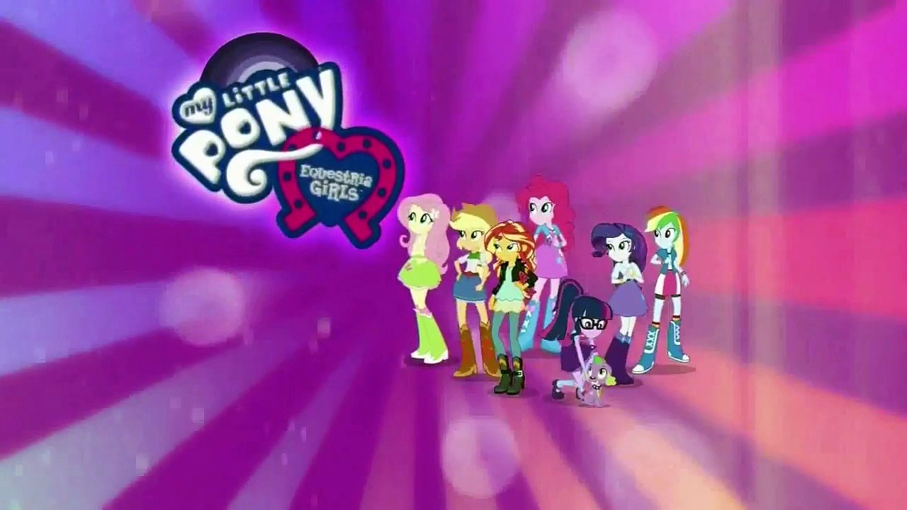 EQUESTRIA GIRLS SUMMER TIME SHORTS (SONG) MONDAY BLUE