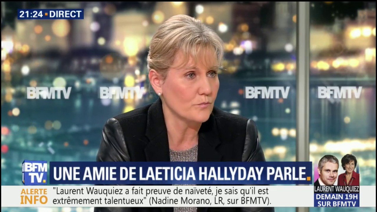 "Je trouve aberrant de déshériter ses enfants", déclare Nadine Morano sur la succession de Johnny Hallyday