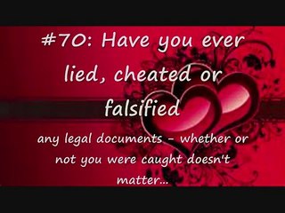 100 QUESTIONS I NEED ANSWERED BEFORE I TAKE YOU SERIOUSLY - PART 2 - DATING SERIES