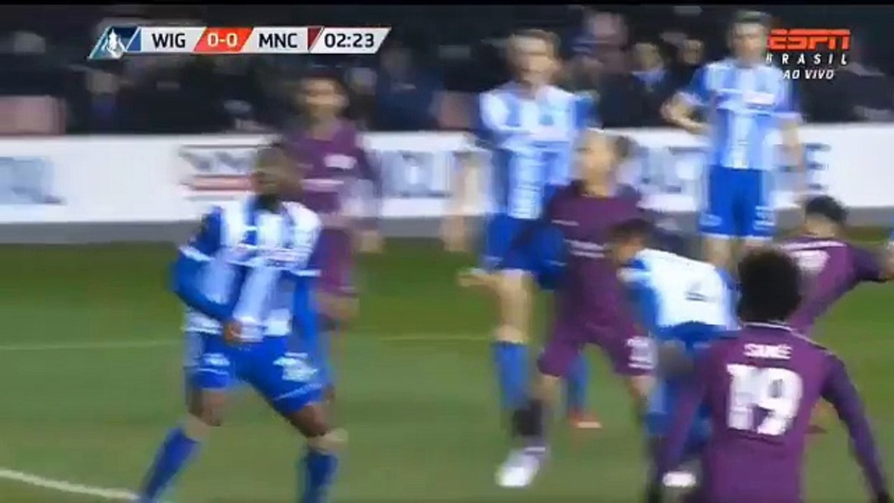Wigan vs Manchester City  1-0 - All goals & Highlights - FA cup 2018