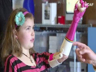 AMAZING! Girl gets new 3D-printed arm for free - ABC15 Digital