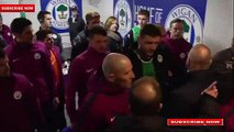 Pep Guardiola attacking Wigan manager Paul Cook at half-time. 19.02.2018