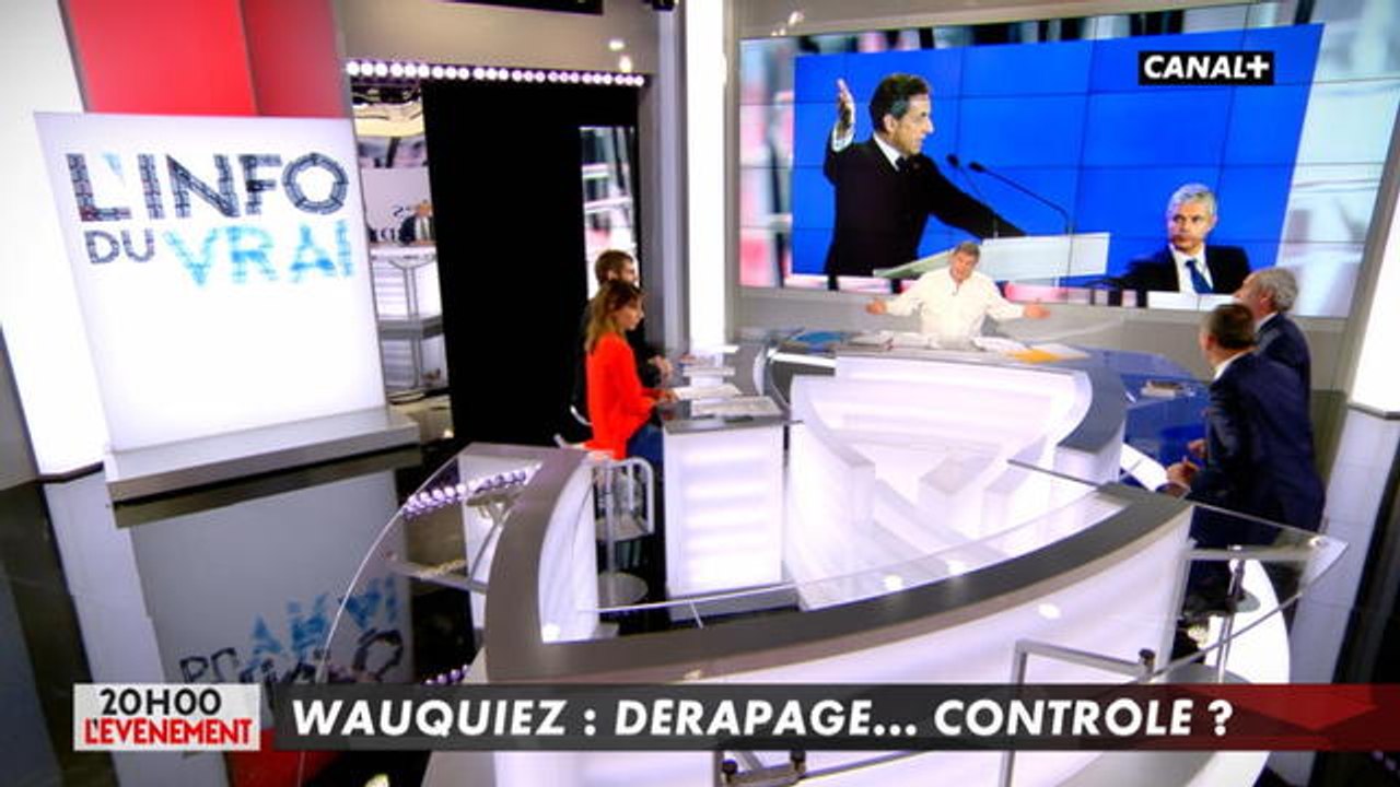 20H l'évenement - L'Info du Vrai du 19/02 - Wauquiez : dérapage ... controlé ?