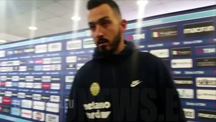 Lazio-Verona, Nicolas in mixed zone