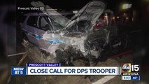 DPS trooper hit by impaired driver in Prescott Valley