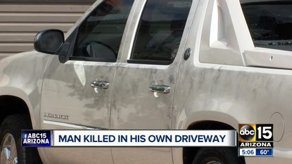 Man shot and killed in his driveway in Glendale