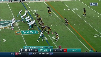 2016 - Jarvis Landry hauls in leaping back-shoulder grab on third down