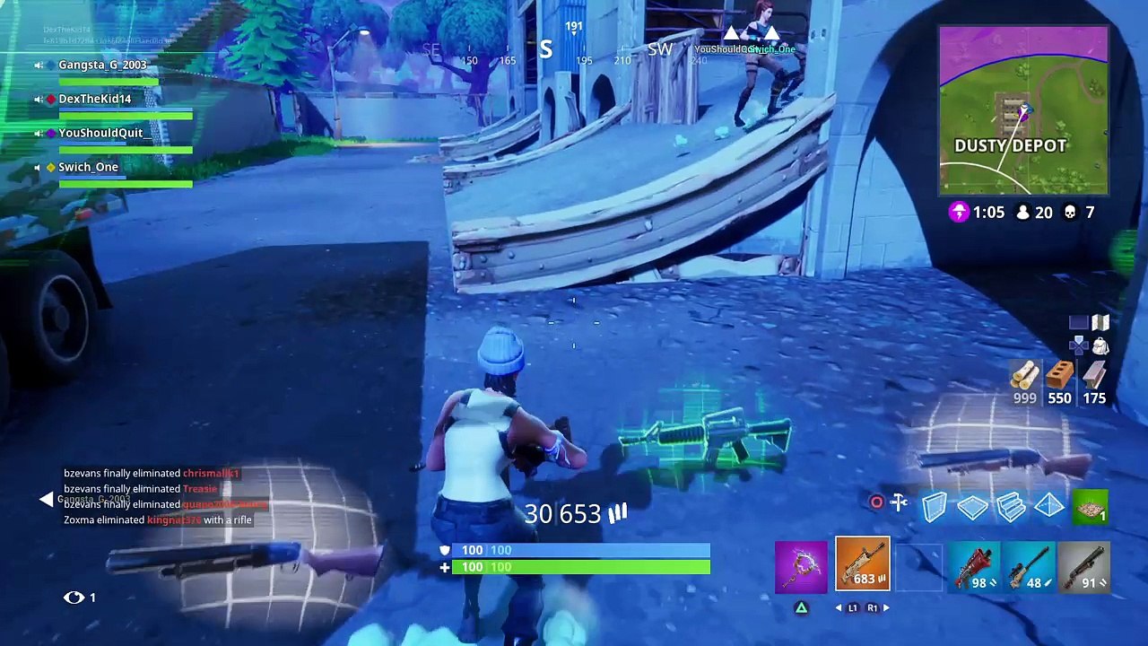 Fortnite 265 snipe