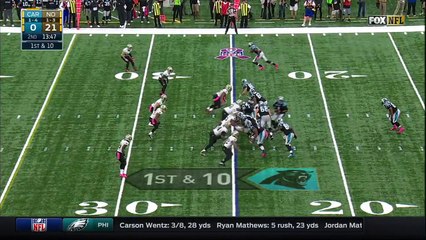 2016 - Jonathan Stewart bursts up the middle for 26-yard gain
