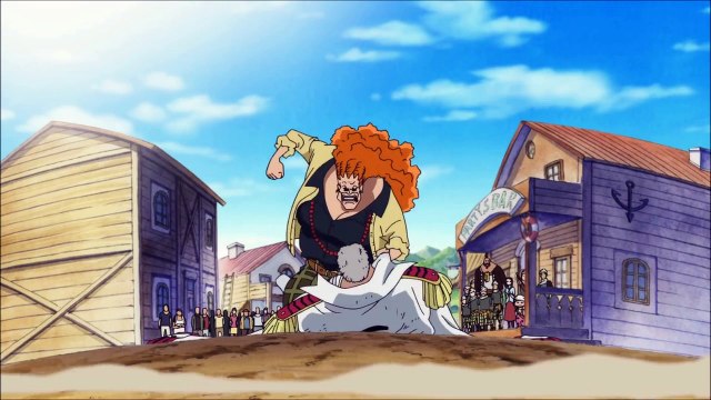 Dadan Beats up Garp English Dubbed