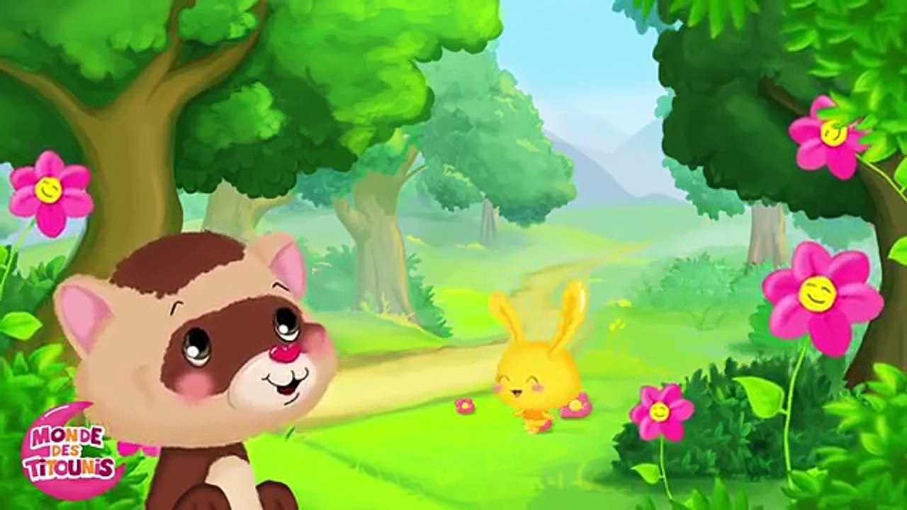 Tête, épaules, genoux et pieds - Head, Shoulder, Knees and Toes en français - Titounis