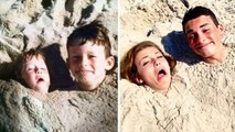 Most Hilarious & Funny Family Photos Then and Now -- Awkward Family Photos Then and Now