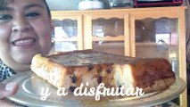 budin o pudin de bolillo facil delicioso
