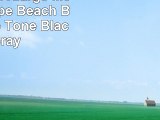 Del Mex TM Xlarge Mexican Serape Beach Blanket Two Tone Black Gray