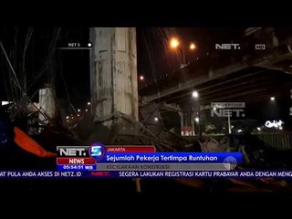 Robohnya Tiang Penyangga Tol Becakayu - NET 5