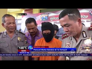 Pelaku Pencurian Motor Beraksi Di 6 Tempat - NET 24