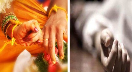 மகிழ்ச்சியாக திருமண நாளை கொண்டாடிய மனைவி இரவில் தற்கொலை- வீடியோ