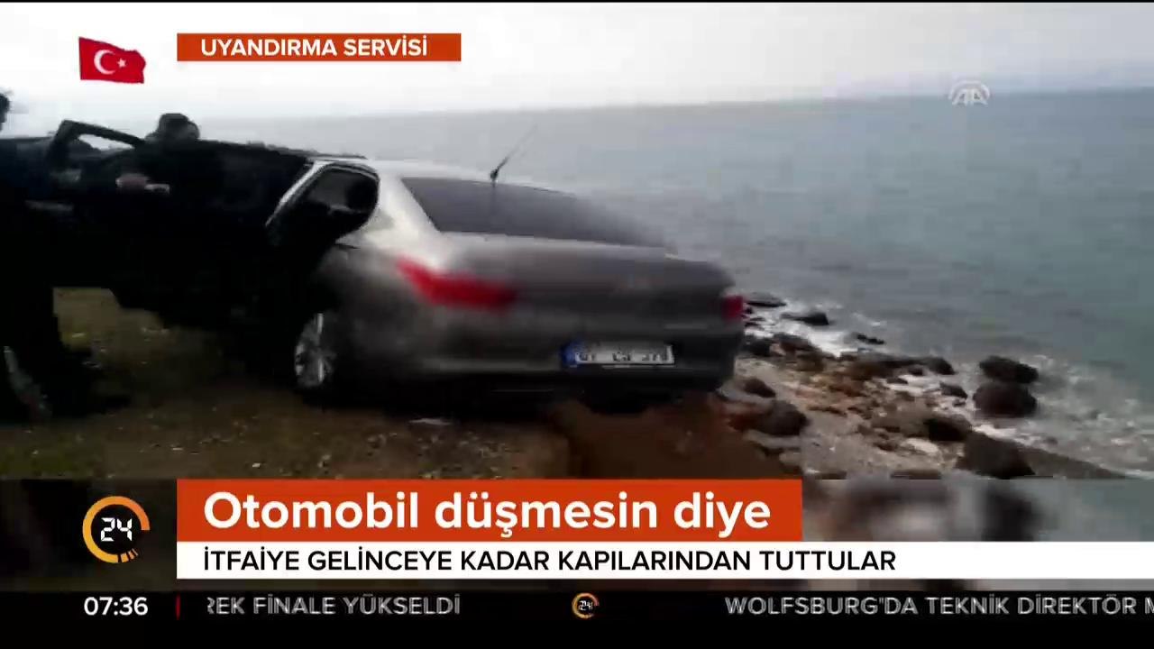 İtfaiyeyi beklediler