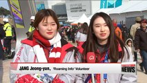 Volunteers take a step further to provide athletes and visitors to the Olympics with better experience