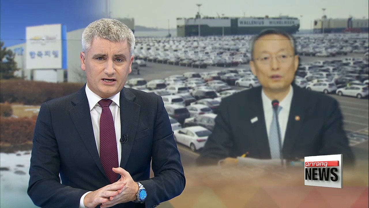 Trade Minister says GM pullout not unrelated to Korea-U.S. FTA negotiations