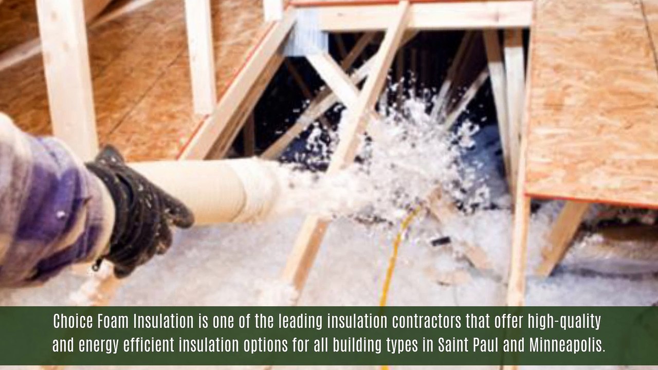Spray Foam Insulation Contractor in Saint Paul and Minneapolis