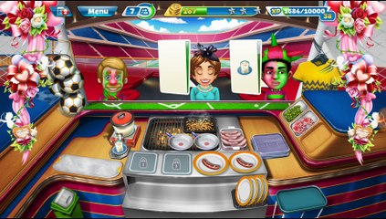 Cooking Fever #Sports Bar #Level 7