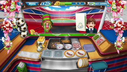 Cooking Fever #Sports Bar #Level 6