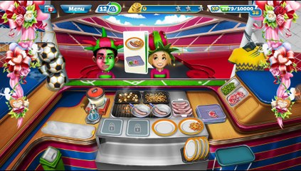 Cooking Fever #Sports Bar #Level 10