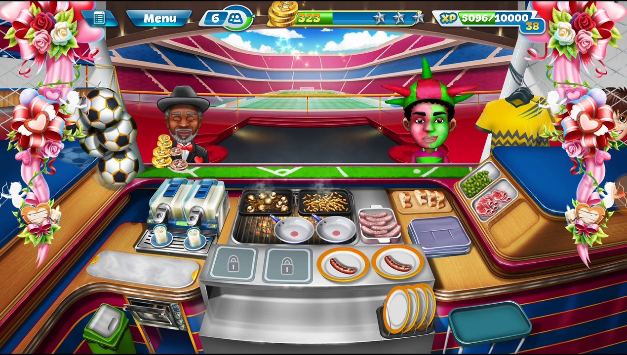 Cooking Fever #Sports Bar #Level 15
