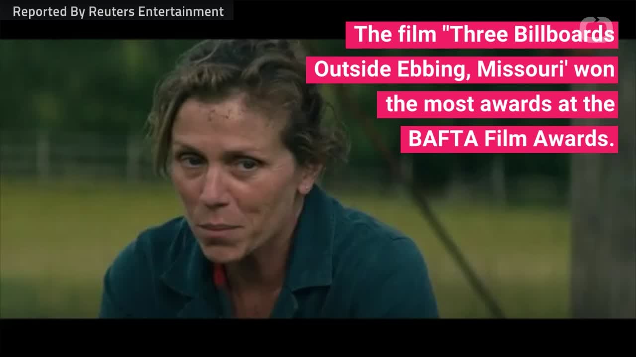 'Three Billboards' Won Five BAFTA Awards