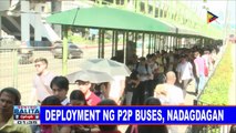 Deployment ng P2P buses, nadagdagan