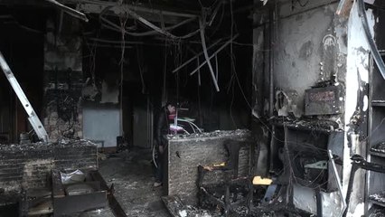 Ikby'de Otel Yangını