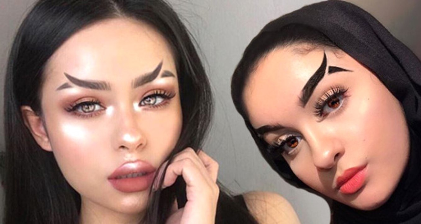 İnternet Trendleri Şaşırtmaya Devam Ediyor! Yeni Moda Balık Kuyruğu Kaşlar