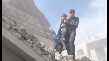 Syrie : l'impressionnant plan-séquence après un bombardement du régime