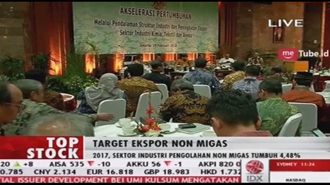 Sektor Industri Pengolahan Non Migas Tumbuh 4,48%