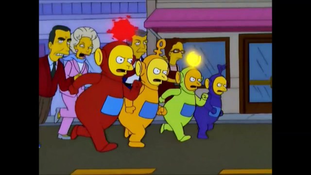 Teletubbies References in The Simpsons