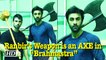 REVEALED : Ranbir Kapoor Weapon is an AXE in “Brahmastra”