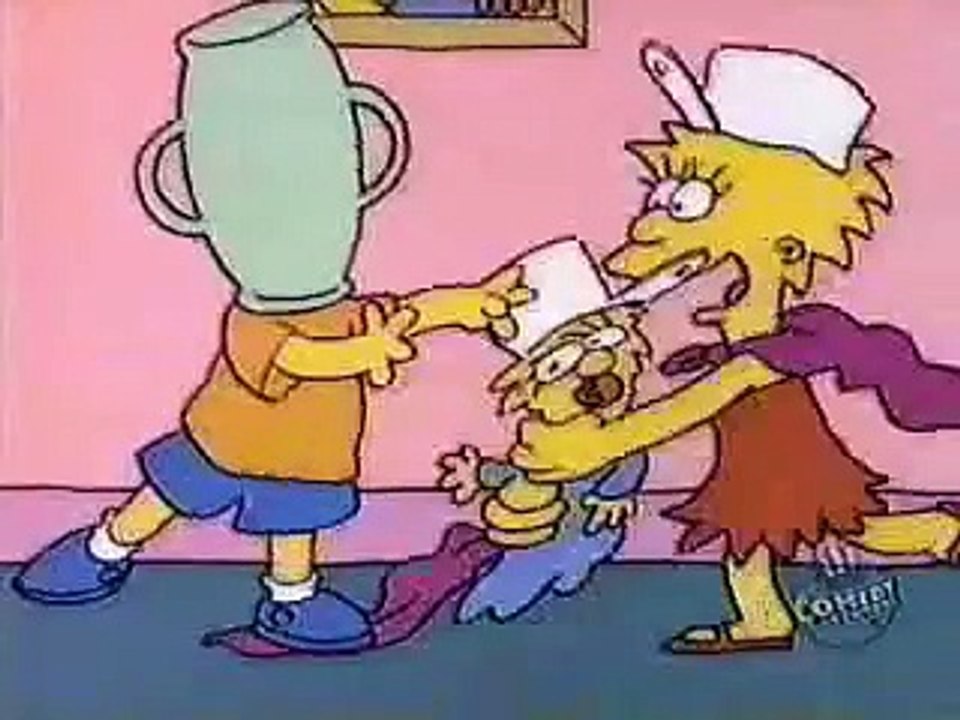 The Simpsons space patrol short