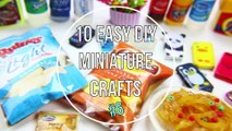 How to Make Easy DIY Miniatures - 10 Easy DIY Miniature Doll Crafts