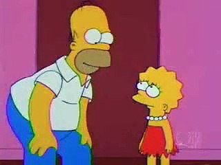 Homer - The Odd Couple - badoo badoo badoooo